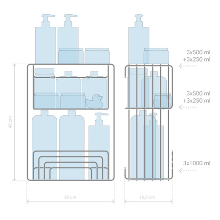 Полка прямоугольная ЧМЗ Фрейм  504-002-07