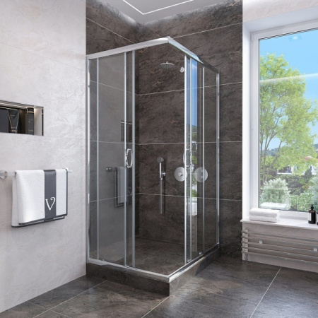 Душевой уголок Veconi Rovigo (90х90) RV113-90-01-C4