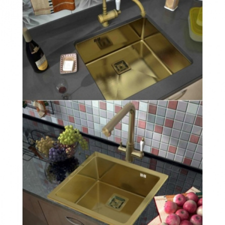 Кухонная мойка Zorg SZR-44-G BRONZE