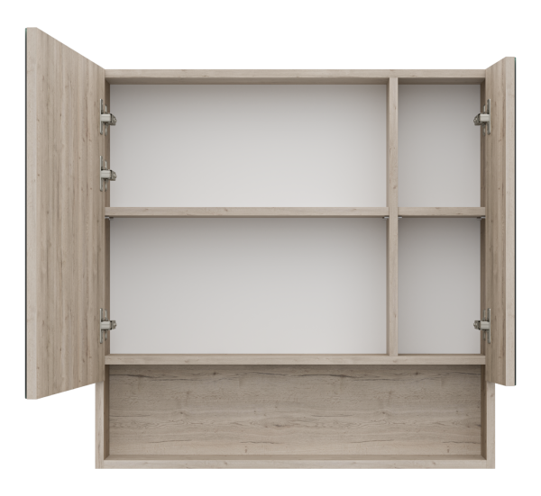 Зеркало-шкаф (75х75) Misty Дунай 75 П-Дун04075-01