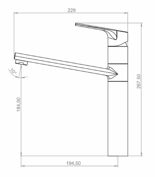 Смеситель для кухни ESKO ONTARIO ON 519