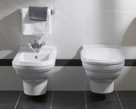 Унитаз подвесной Villeroy & Boch Hommage 6661B0R1