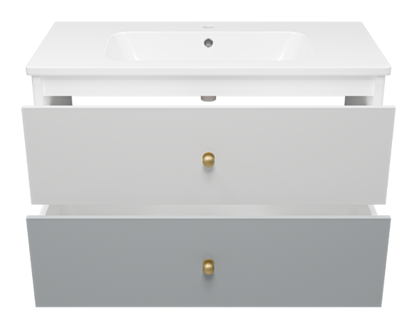 Тумба под раковину  Brevita Анастейша 100  Ана-06100-01-012Я