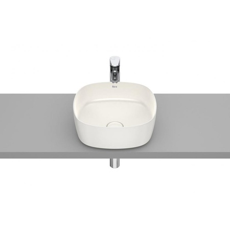 Раковина накладная (37х37) Roca Inspira soft 327502650 бежевый