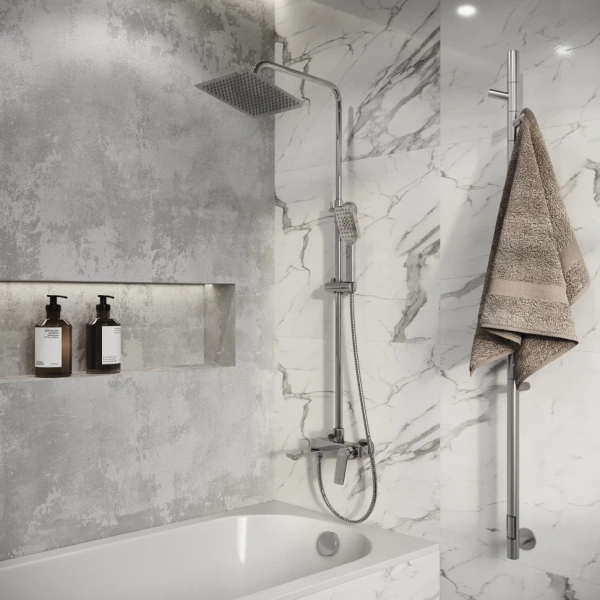 Душевая система Grossman Cosmo 500.K35.02.100 хром глянцевый Душевая система Grossman Cosmo 500.K35.02.100 хром глянцевый