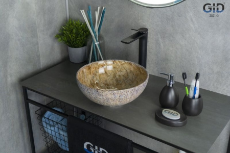 Раковина накладная (32х32) Gid Mnc489