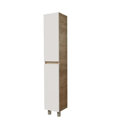 Пенал напольный Grossman ПОЛО 303003-1  дуб сонома/белый