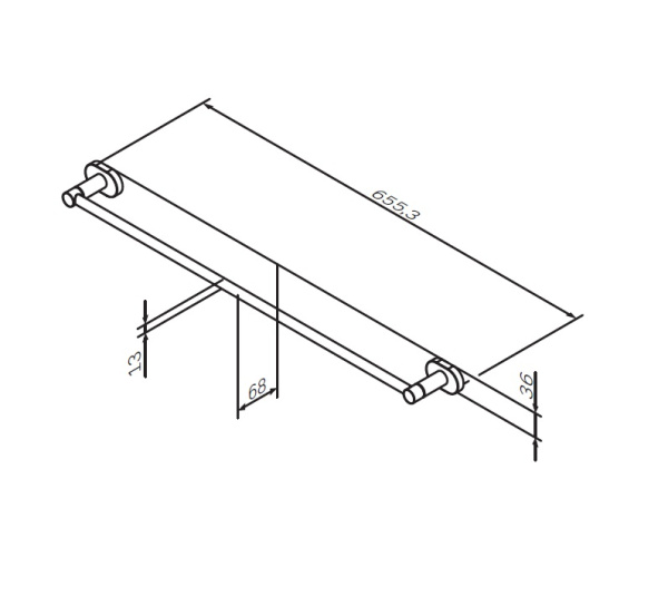 Вешалка для полотенец Am.Pm Sense A74346400