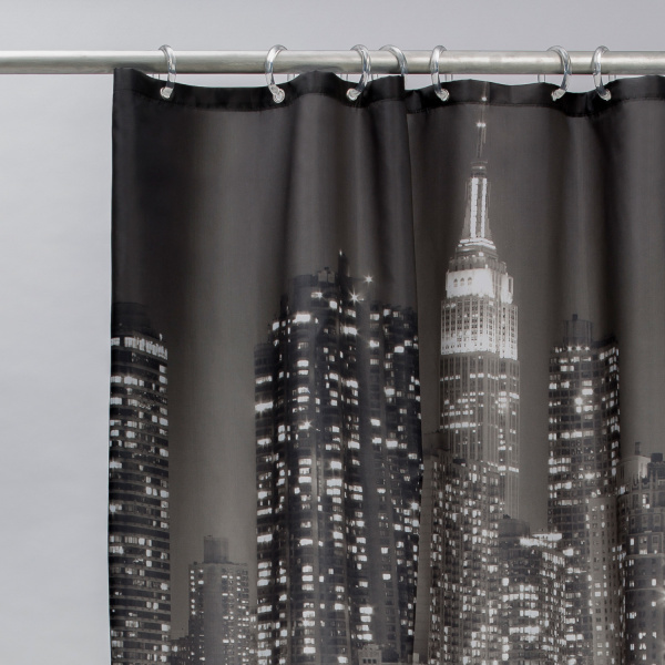 Штора для ванной комнаты IDDIS Basic 180*180см полиэстер (B04P118i11)