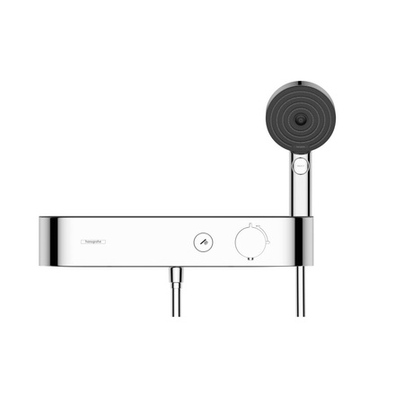 Термостат для душа Hansgrohe ShowerTablet Select 24360670 черный матовый