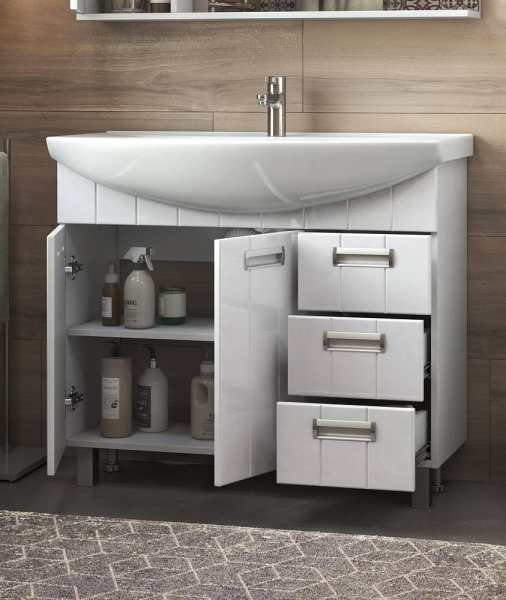 Тумба под раковину напольная VIGO Diana 105 tn.DIA.STI.100.2D.3Y