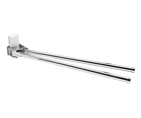 Держатель полотенец двойной WasserKRAFT Leine K-5031WHITE