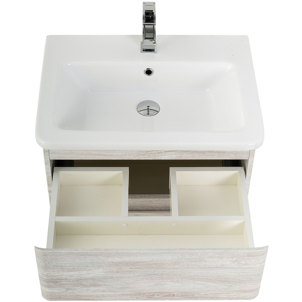 База под раковину BelBagno ALBANO-CER-600-2C-SO-RVB подвесная Rovere Vintage Bianco