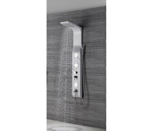 Душевая панель с гидромассажем  RGW SP-04B 21140104-04 черный