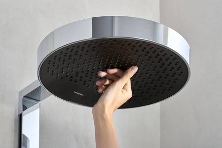 Душевая система с термостатом Hansgrohe Rainfinity Showerpipe 360 1jet 26853000 хром