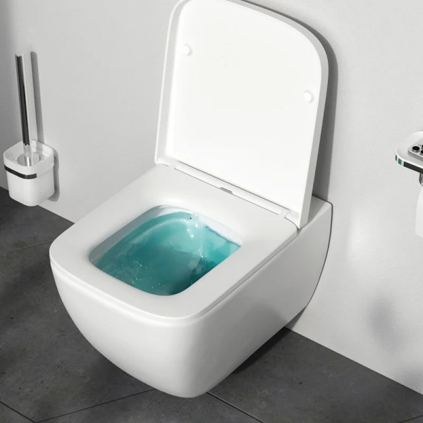 Комплект унитаза с инсталляцией Am.Pm MasterFit Gem IS100201.901701 с сиденьем микролифт, кнопка белый глянец