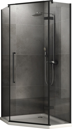 Душевой уголок (90х90) ABBER Ewiges Wasser AG05090B черный