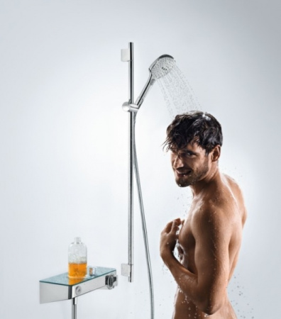 Термостат для душа Hansgrohe Shower Tablet Select 300 13171400 белый/хром