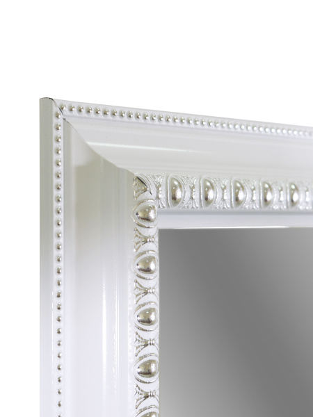 Зеркало (58x71) Continent Медальон белый Б151