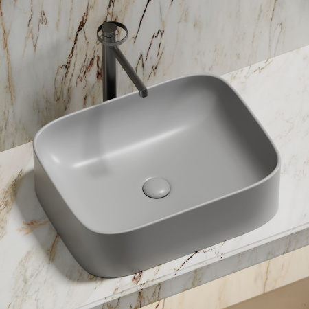 Раковина накладная (50,5х38) Ceramica Nova ELEMENT CN6052MSG