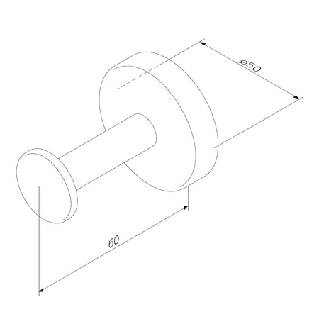 Крючок для халата Am.Pm Inspire 2.0 A50A35822