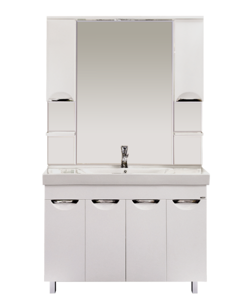 Зеркало-шкаф (119х116) Misty София 120 П-Соф02120-011Св