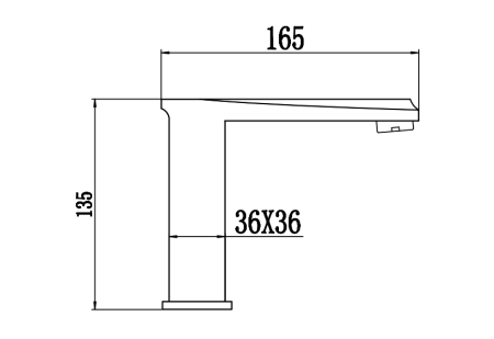 Смеситель для раковины сенсорный Savol GY8892H