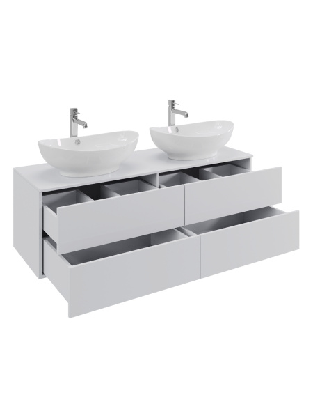 Тумба без раковины подвесная Orange Otto Ot-130TuMDF столешница МДФ