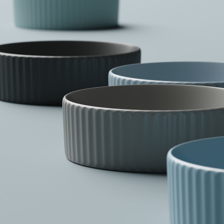 Раковина накладная (36х36) Ceramica Nova ELEMENT CN6057MB