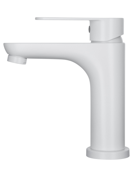 Смеситель для раковины WONZON & WOGHAND ALFA, белый матовый WW-A40202-MW Смеситель для раковины WONZON & WOGHAND ALFA, белый матовый WW-A40202-MW