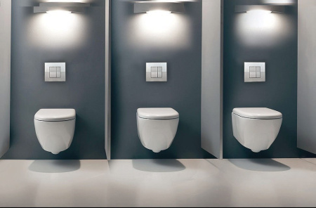 Кнопка смыва для инсталляций beWash Fide P03SC, Хром глянец 500RZVP0300PK0000001