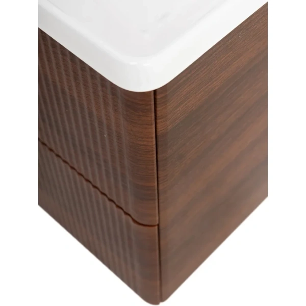 Тумба под раковину BelBagno Due DUE-800-2C-SO-NOCE-P без ручек, Noce