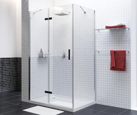 Душевой уголок (120х100) WasserKRAFT Aller 10H10RBLACK