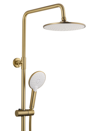 Душевая система WONZON & WOGHAND CLICK, брашированное золото WW-N3S962-BG