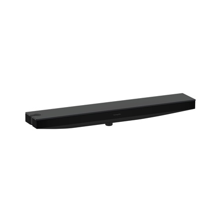 Подключение для душевого шланга с держателем Hansgrohe Rainfinity Porter 500 26843670 черный матовый