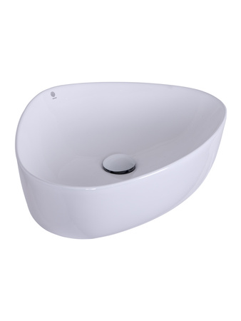 Раковина накладная (50х40,5) Orange  B07-500W белый глянец