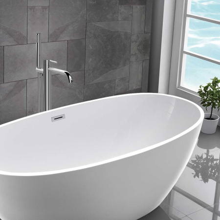 Смеситель для ванны напольный Vincea Desire VTF-1DCH хром
