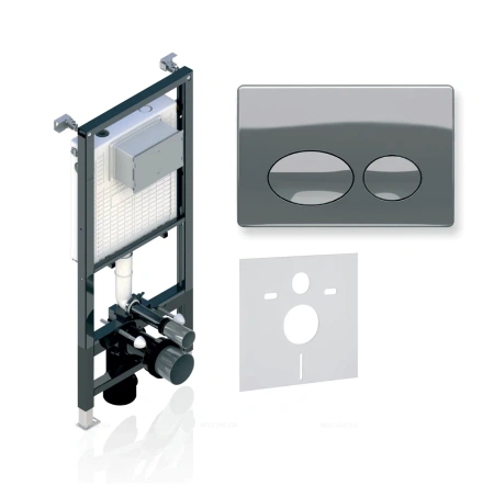 Инсталляция Koller Pool Alcora ST 1200+ ROUND Chrome