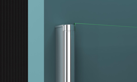 Душевая дверь (150х195) BelBagno ETNA-B-2-150-C-Cr