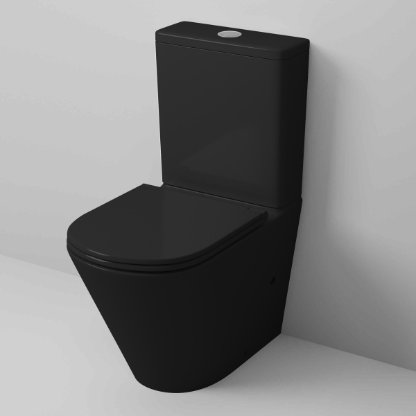 Унитаз напольный безободковый Grossman  GR-4450BMS с сиденьем микролифт