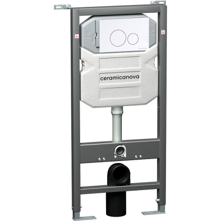Комплект унитаза с инсталляцией Ceramicanova Balearica CN6000_1001W_1000