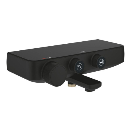 Термостат для ванны Grohe Grohtherm SmartControl 102168KF00 (черный матовый)