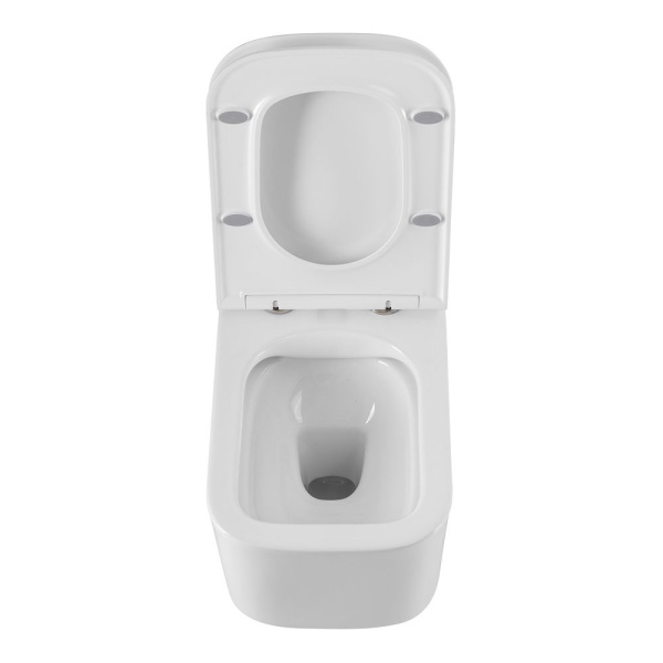 Унитаз подвесной безободковый Art&Max Latina AM215CHR/SC микролифт