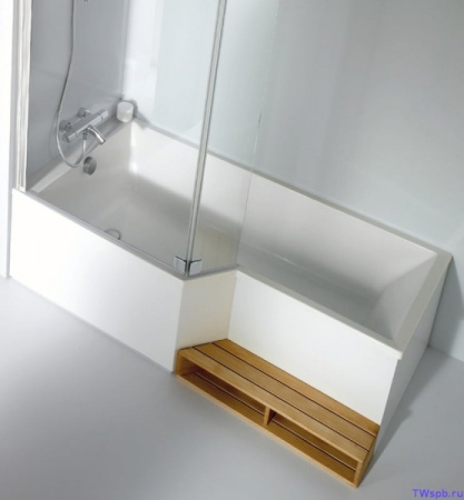 Ванна акриловая (170х90) Jacob Delafon Bain-Douche Neo E6D002L-00