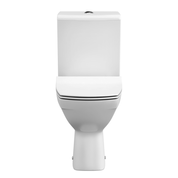 Унитаз напольный безободковый Cersanit CARINA Clean On 011 3/5 DPL EO slim S-KO-CAR011-3/5-COn-S-DL-w