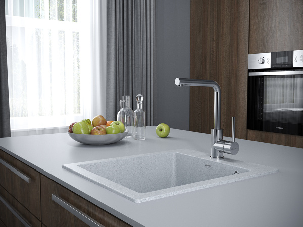 Смеситель для кухни с подключением к фильтру  Paulmark Honner Ho212018-CR