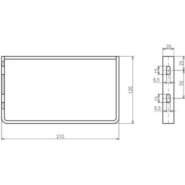 Кронштейн для раковины Ravak Classic B14000100P