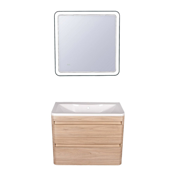 Тумба под раковину подвесная Style Line Атлантика СС-00002217 бежевый