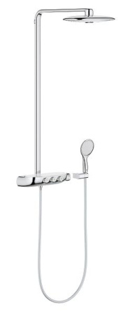 Душевая система с термостатом для настенного монтажа Grohe Rainshower System SmartControl 360 DUO 125550