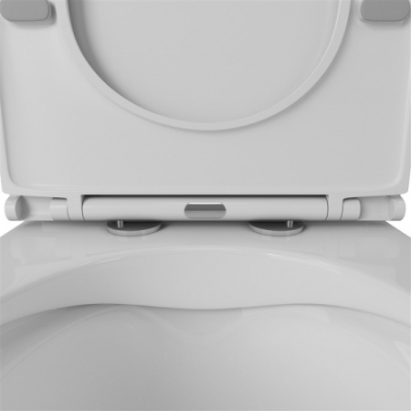 Чаша унитаза-компакта напольного безободкового OWL Vind Cirkel-GL с сиденьем DP микролифт OWLT190301